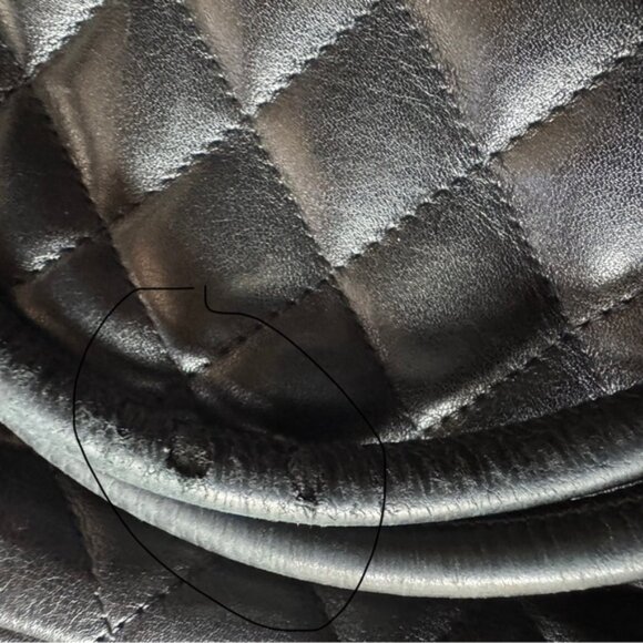 Chanel Ligne Cambon Lambskin Quilted Bag Black - Picture 10 of 15